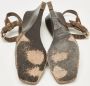Fendi Vintage Pre-owned Coated canvas sandals Brown Dames - Thumbnail 6