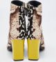 Fendi Vintage Pre-owned Fabric boots Brown Dames - Thumbnail 5
