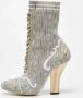 Fendi Vintage Pre-owned Fabric boots Gray Dames - Thumbnail 2