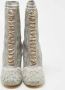 Fendi Vintage Pre-owned Fabric boots Gray Dames - Thumbnail 3