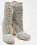 Fendi Vintage Pre-owned Fabric boots Gray Dames - Thumbnail 4
