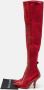 Fendi Vintage Pre-owned Fabric boots Red Dames - Thumbnail 9