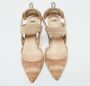 Fendi Vintage Pre-owned Fabric heels Beige Dames - Thumbnail 3
