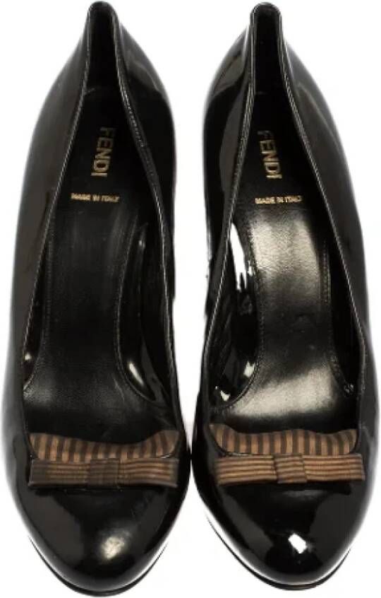 Fendi Vintage Pre-owned Fabric heels Black Dames