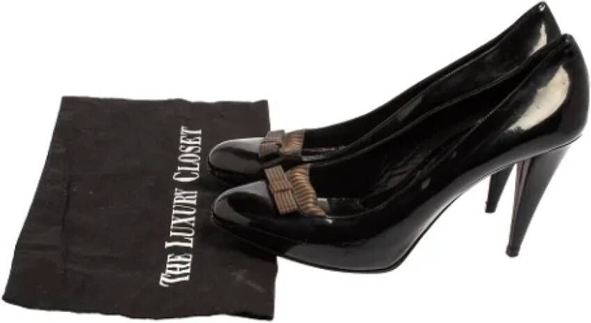 Fendi Vintage Pre-owned Fabric heels Black Dames