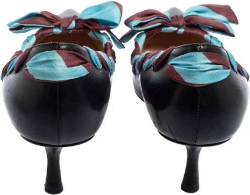 Fendi Vintage Pre-owned Fabric heels Black Dames