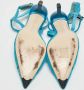 Fendi Vintage Pre-owned Fabric heels Blue Dames - Thumbnail 6