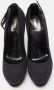 Fendi Vintage Pre-owned Fabric heels Blue Dames - Thumbnail 3