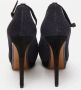 Fendi Vintage Pre-owned Fabric heels Blue Dames - Thumbnail 5