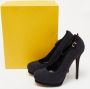 Fendi Vintage Pre-owned Fabric heels Blue Dames - Thumbnail 9