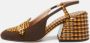Fendi Vintage Pre-owned Fabric heels Brown Dames - Thumbnail 2