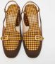 Fendi Vintage Pre-owned Fabric heels Brown Dames - Thumbnail 3