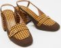 Fendi Vintage Pre-owned Fabric heels Brown Dames - Thumbnail 4