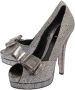 Fendi Vintage Pre-owned Fabric heels Gray Dames - Thumbnail 3