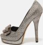 Fendi Vintage Pre-owned Fabric heels Gray Dames - Thumbnail 2