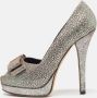 Fendi Vintage Pre-owned Fabric heels Gray Dames - Thumbnail 2