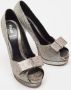 Fendi Vintage Pre-owned Fabric heels Gray Dames - Thumbnail 4