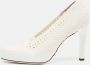 Fendi Vintage Pre-owned Fabric heels White Dames - Thumbnail 2