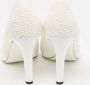Fendi Vintage Pre-owned Fabric heels White Dames - Thumbnail 5