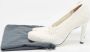 Fendi Vintage Pre-owned Fabric heels White Dames - Thumbnail 9