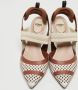 Fendi Vintage Pre-owned Fabric heels White Dames - Thumbnail 3