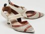 Fendi Vintage Pre-owned Fabric heels White Dames - Thumbnail 4