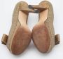 Fendi Vintage Pre-owned Fabric heels Yellow Dames - Thumbnail 6