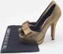 Fendi Vintage Pre-owned Fabric heels Yellow Dames - Thumbnail 9