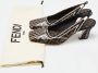 Fendi Vintage Pre-owned Fabric sandals Brown Dames - Thumbnail 9