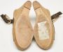 Fendi Vintage Pre-owned Fabric sandals Brown Dames - Thumbnail 6