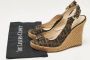 Fendi Vintage Pre-owned Fabric sandals Brown Dames - Thumbnail 9