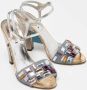 Fendi Vintage Pre-owned Fabric sandals Multicolor Dames - Thumbnail 4