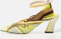 Fendi Vintage Pre-owned Fabric sandals Yellow Dames - Thumbnail 2