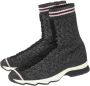 Fendi Vintage Pre-owned Fabric sneakers Black Dames - Thumbnail 3