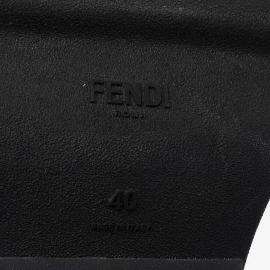 Fendi Vintage Pre-owned Fabric sneakers Black Dames