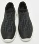 Fendi Vintage Pre-owned Fabric sneakers Black Dames - Thumbnail 2