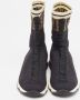 Fendi Vintage Pre-owned Fabric sneakers Black Dames - Thumbnail 3
