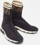 Fendi Vintage Pre-owned Fabric sneakers Black Dames - Thumbnail 4