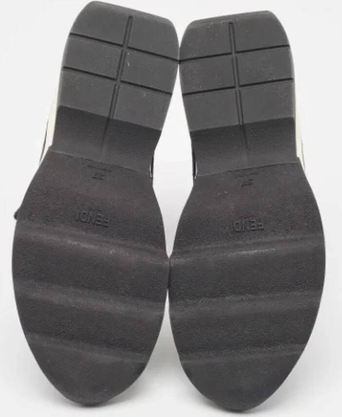 Fendi Vintage Pre-owned Fabric sneakers Black Dames