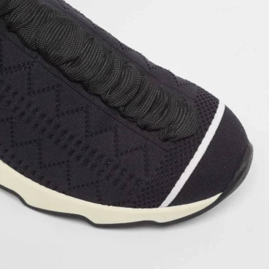 Fendi Vintage Pre-owned Fabric sneakers Black Dames