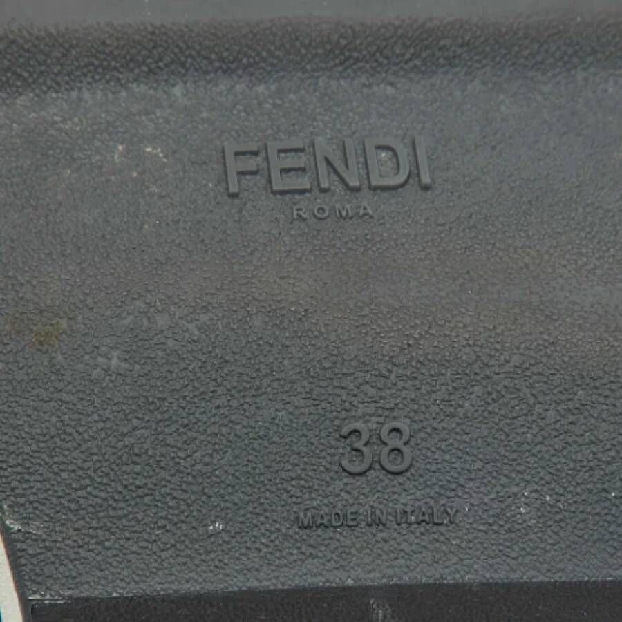 Fendi Vintage Pre-owned Fabric sneakers Black Dames