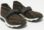 Fendi Vintage Pre-owned Fabric sneakers Black Dames - Thumbnail 3