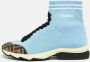 Fendi Vintage Pre-owned Fabric sneakers Blue Dames - Thumbnail 2