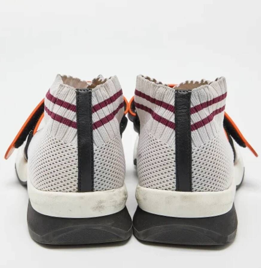 Fendi Vintage Pre-owned Fabric sneakers White Dames