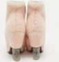 Fendi Vintage Pre-owned Faux Fur boots Pink Dames - Thumbnail 4
