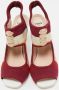 Fendi Vintage Pre-owned Knit sandals Red Dames - Thumbnail 3