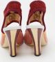 Fendi Vintage Pre-owned Knit sandals Red Dames - Thumbnail 5