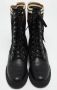 Fendi Vintage Pre-owned Leather boots Black Dames - Thumbnail 3