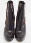 Fendi Vintage Pre-owned Leather boots Black Dames - Thumbnail 3