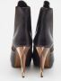 Fendi Vintage Pre-owned Leather boots Black Dames - Thumbnail 5